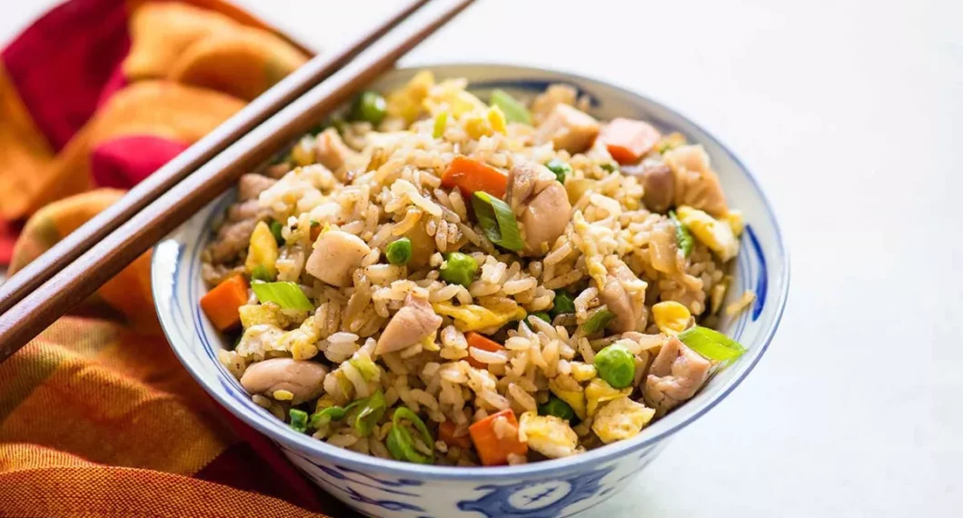 Рис с овощами по-азиатски
