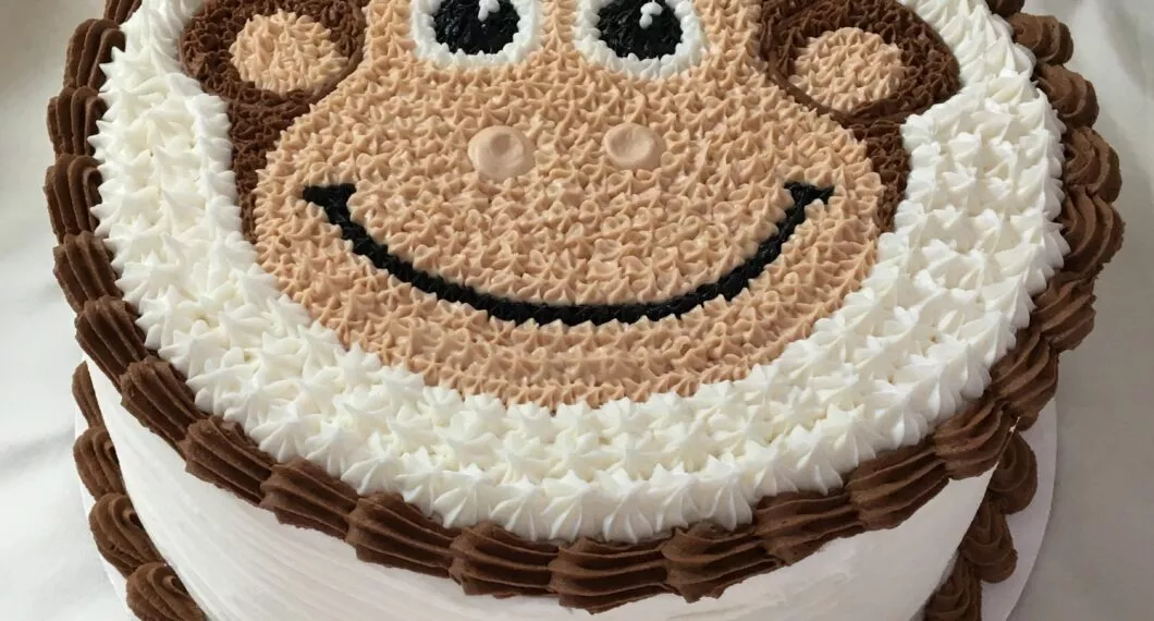 Шоколадный торт обезьянка