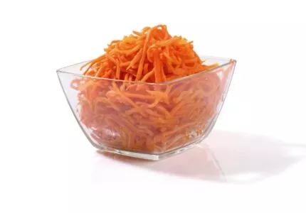 Острый морковный салат